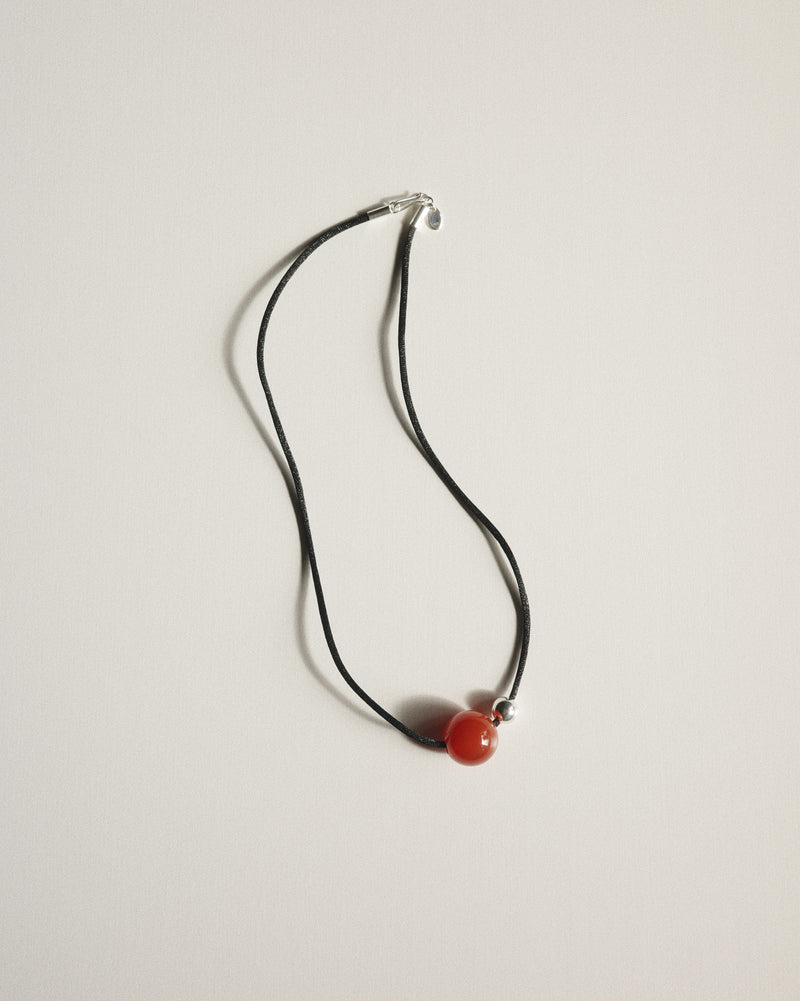 Leigh Necklace - Led Agate