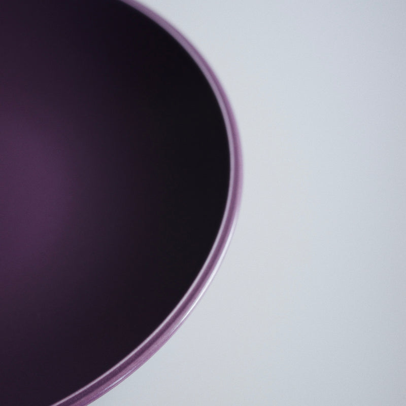 Ceramic Plate  M - Purple