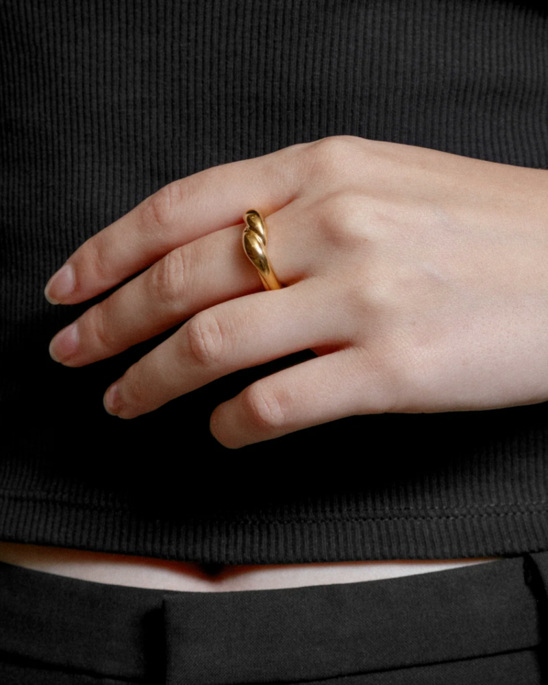 KNOT RING - Gold