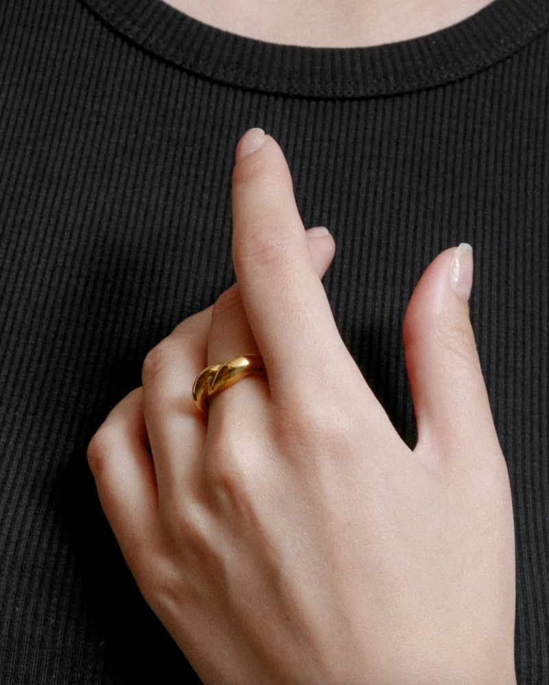 KNOT RING - Gold