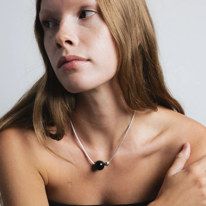 Leigh Necklace - Black Onyx