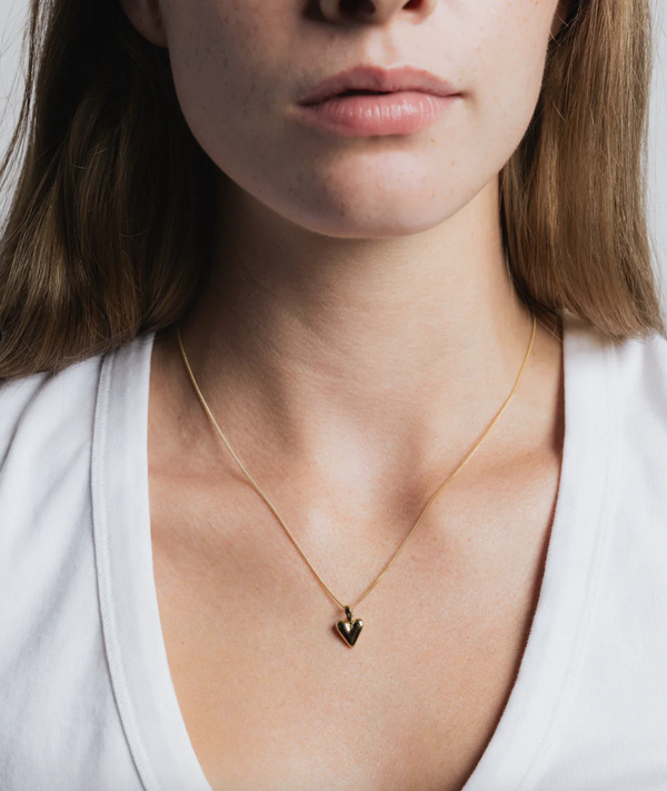 Baby Heart Necklace - Gold