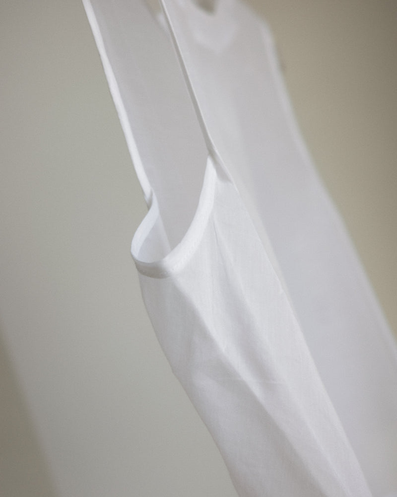 Silk Cotton Sleeveless Top