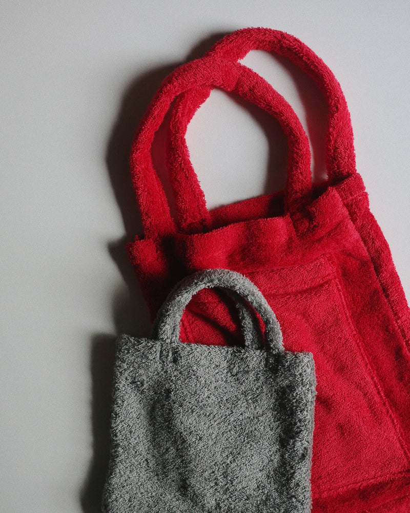 TOWEL BAG - STRAWBERRY RED / L