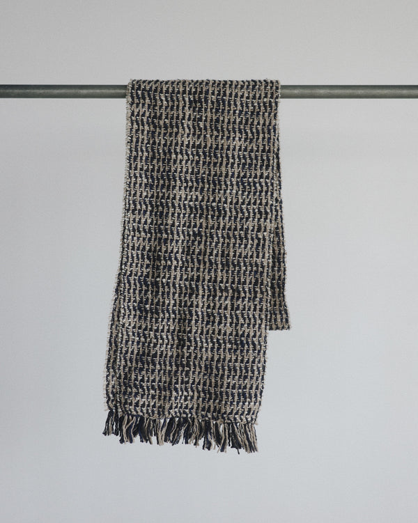 MUFFLER STOLE - H.B. Stripe/Beige