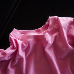 Light Weight Basic L/S Crew - Pink