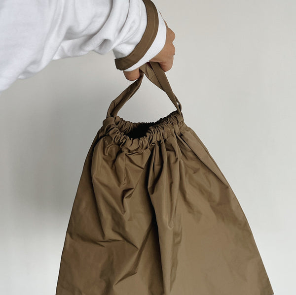Drawstring Bag - Taupe