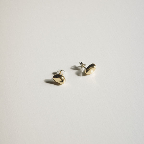 Bean Studs - Gold
