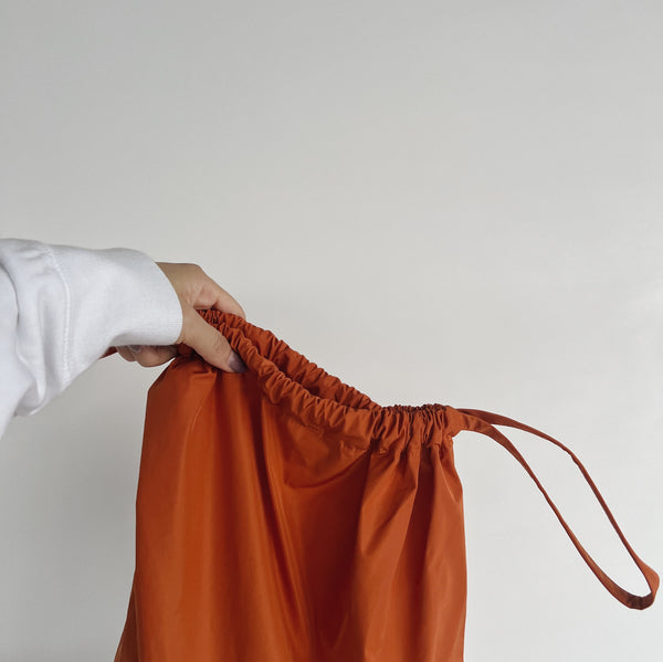 Drawstring Bag - Orange