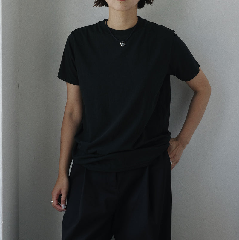 Light Weight Basic S/S Tee - Black