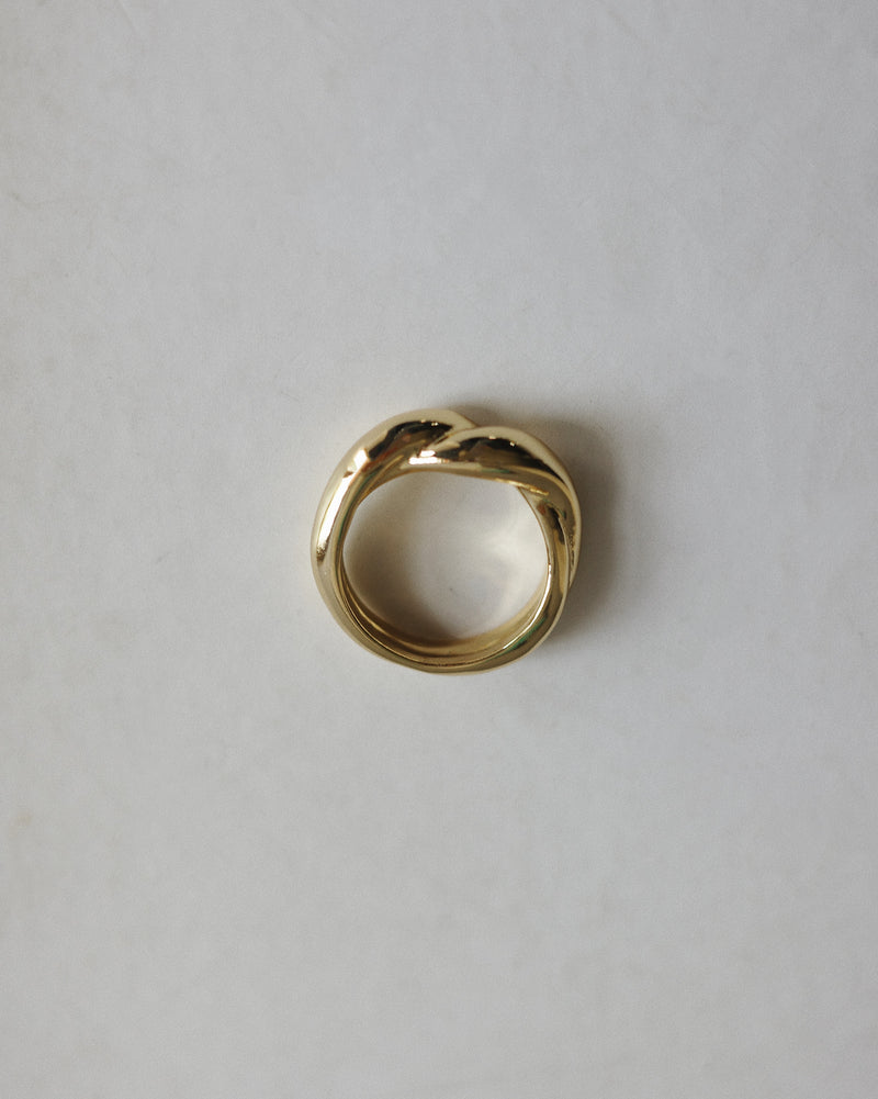 KNOT RING - Gold