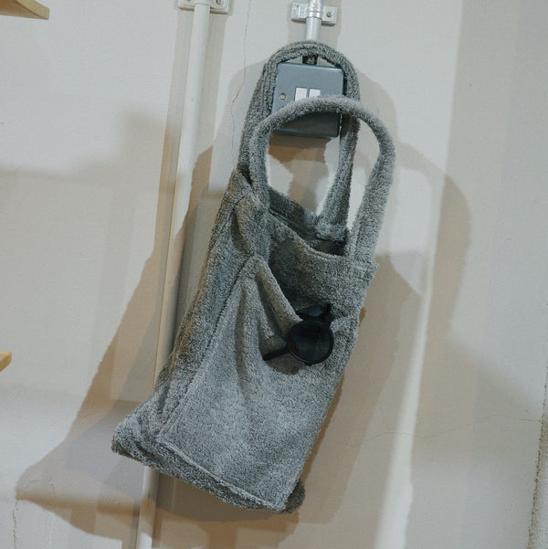 TOWEL BAG - CLOUD GRAY / L