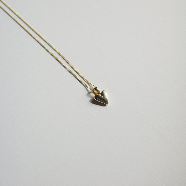 Baby Heart Necklace - Gold