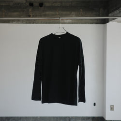 Light Weight Basic L/S Crew - Black