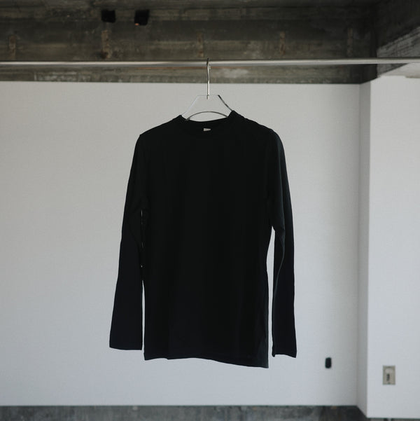 Light Weight Basic L/S Crew - Black