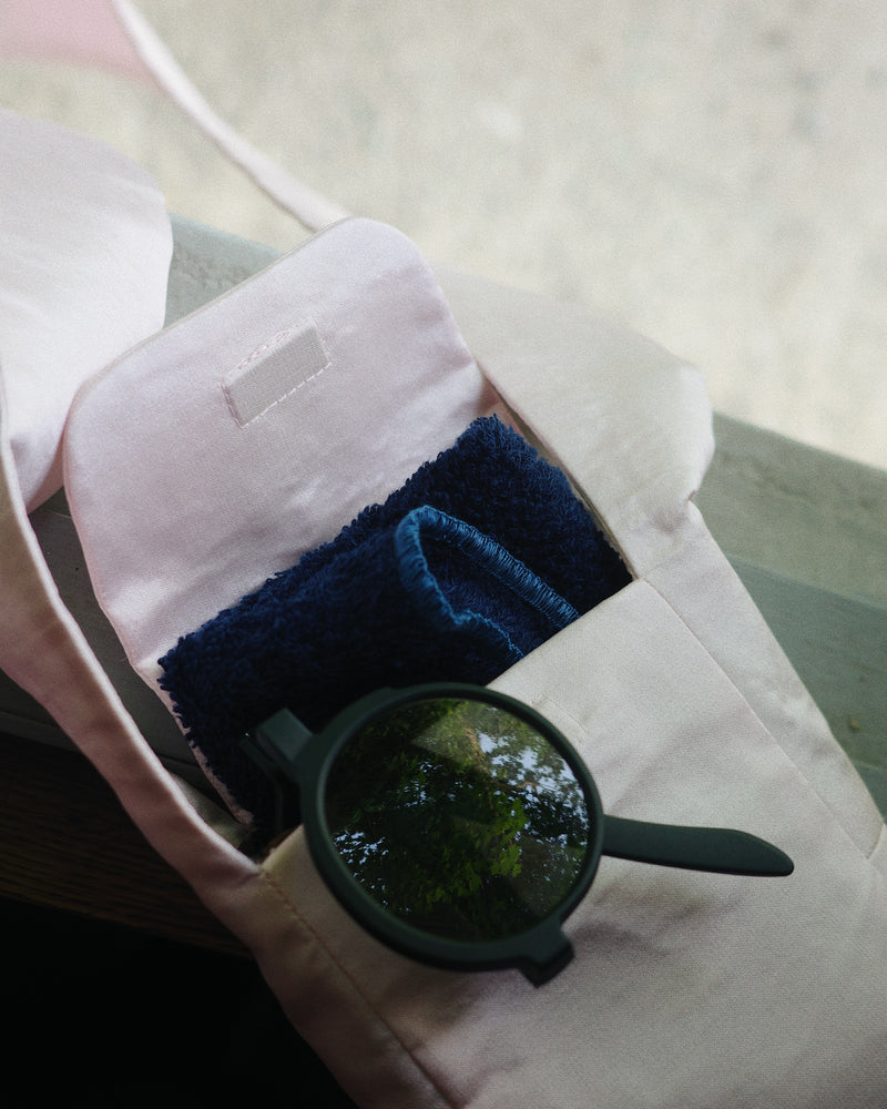 littlebodco 1/4square - darknight indigo / lovely blue
