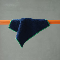 littlebodco 1/4square - darknight indigo / eucalyptus