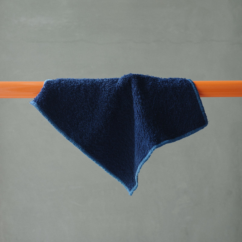 littlebodco 1/4square - darknight indigo / lovely blue