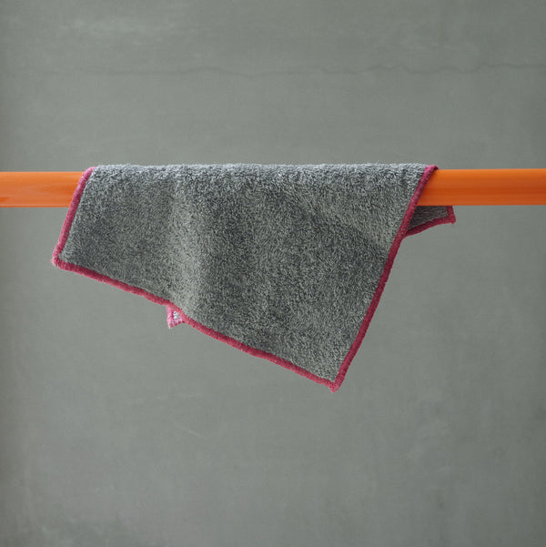 littlebodco 1/4square - cloud gray / rose o rose
