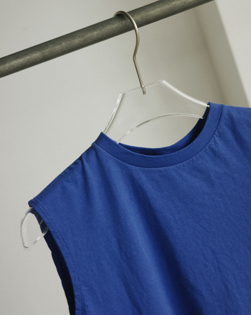 Light Weight Basic Sleeveless Tee - Royal