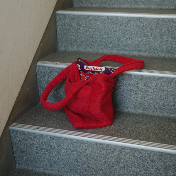 TOWEL BAG - STRAWBERRY RED / L