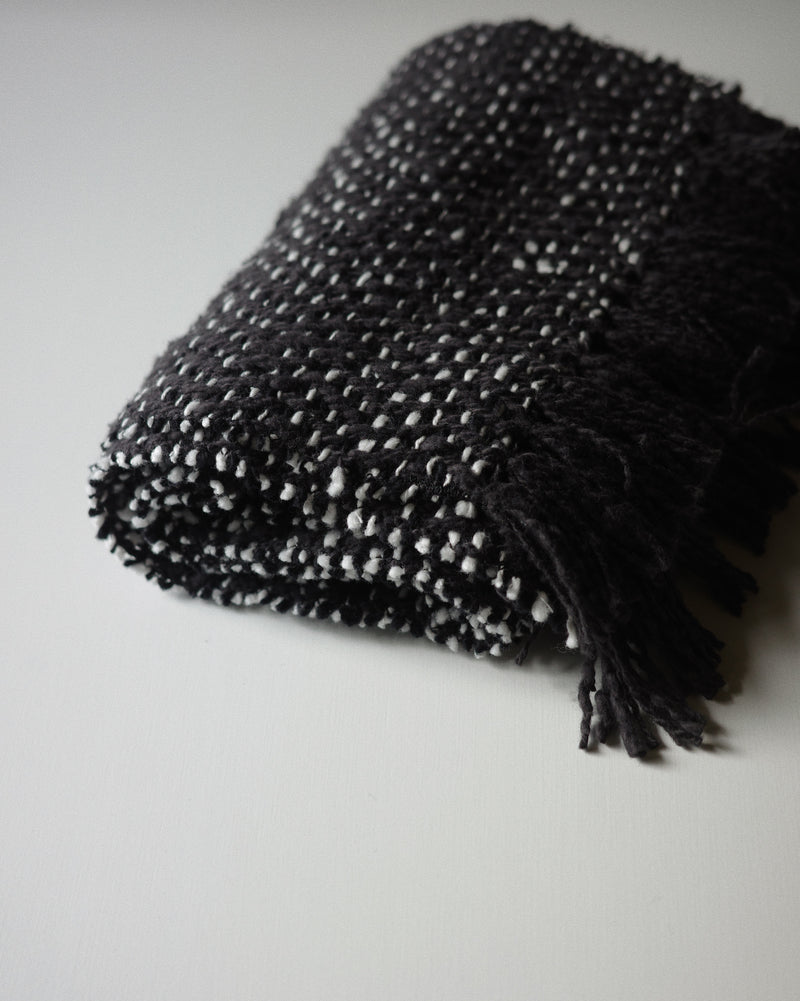 MUFFLER STOLE - Dot Black