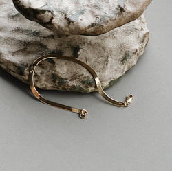 HERRINGBONE BRACELET - Gold