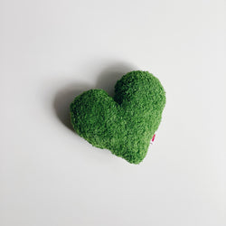 TOWEL HEART - eucalyptus / L