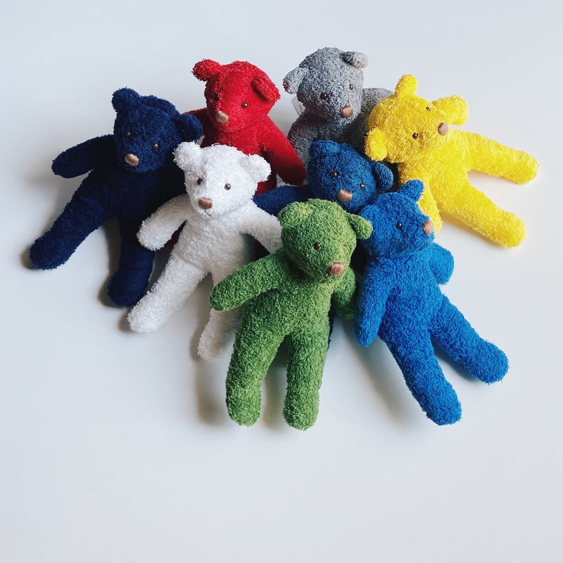 TOWEL BEAR MINI - SNOW WHITE