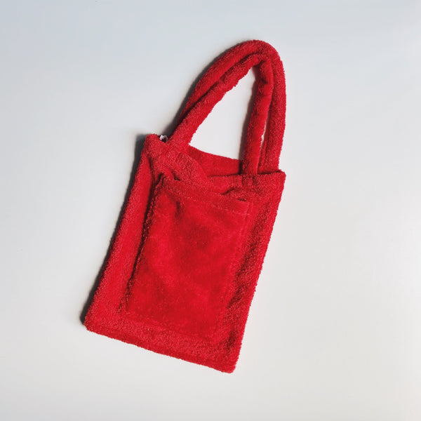 TOWEL BAG - STRAWBERRY RED / L