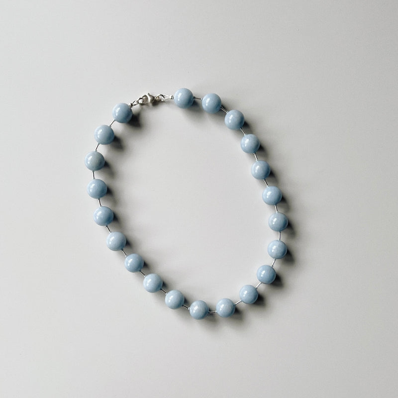 DOTTI NECKLACE- ANGELITE