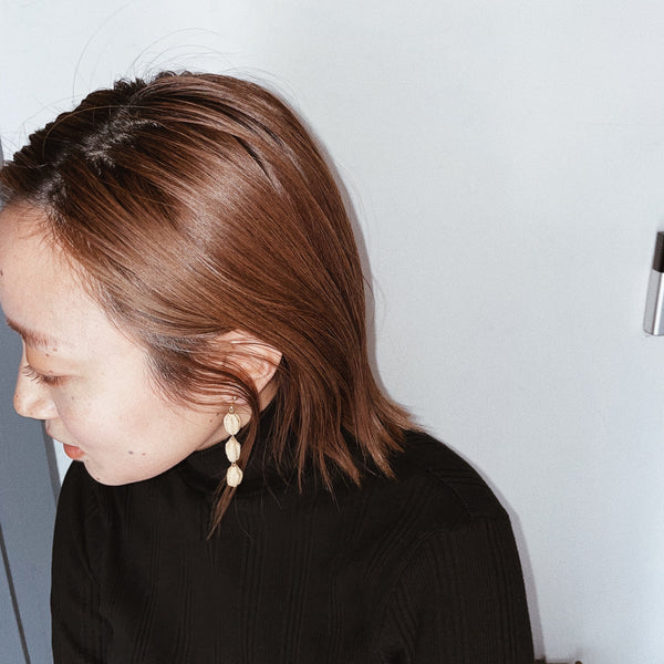 BOTANICAL EARRINGS : MELIA AZEDARACH - ピアス
